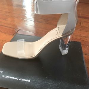 International concepts clear heels